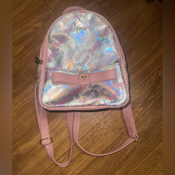 Juicy Couture Pink Mini Backpack - Picture 1 of 16